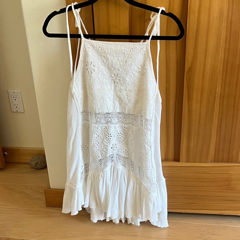 Free people bojo eyelet top XS
